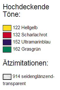 Ultrapack UVC Hochdeckende Töne