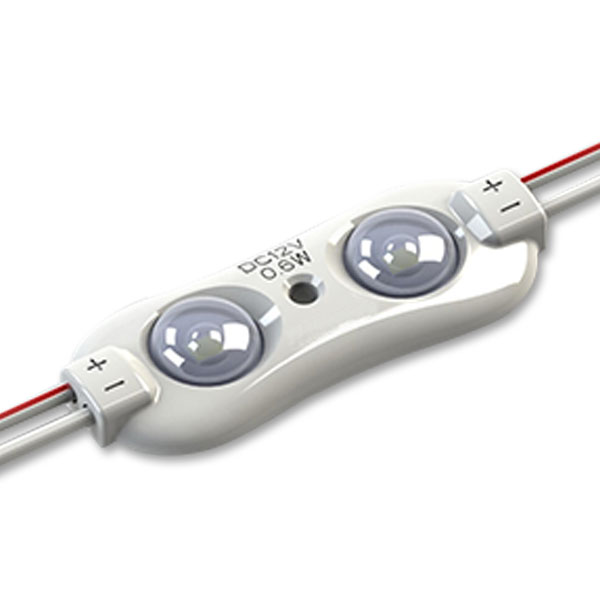 2-LED Modul COB2618 mit 160° Linse Farben-Frikell WTB 2-LED Modul COB2618 mit 160° Linse Farben-Frikell WTB