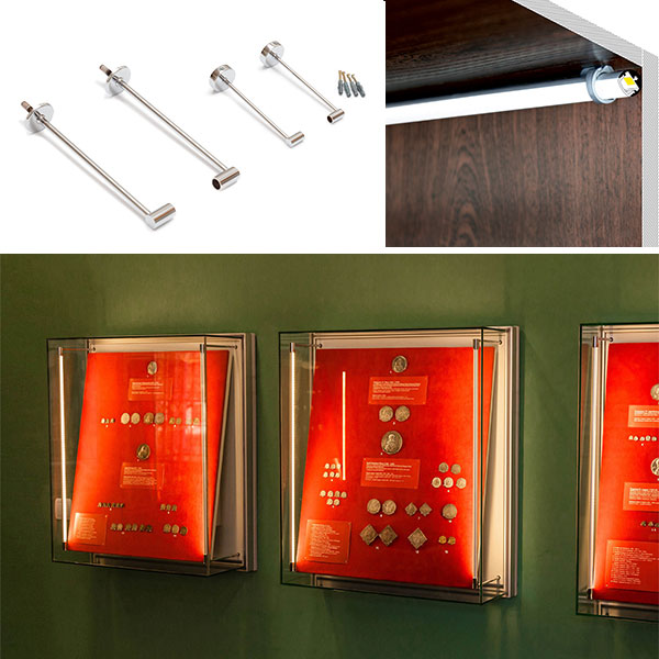 LED Profil P6, Vitrinenbeleuchtung Farben-Frikell WTB