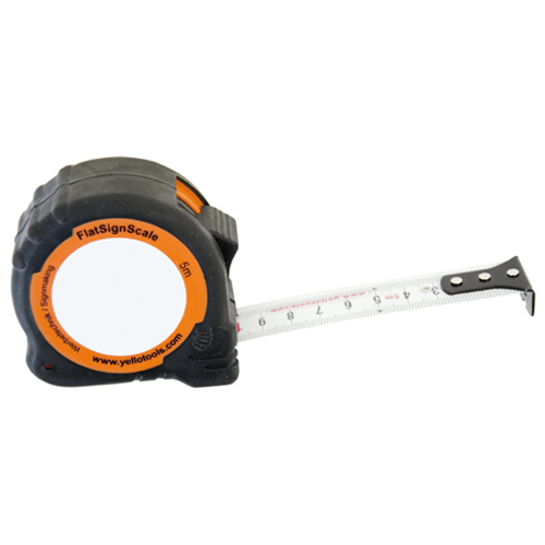 FlatSignScale - beschreibbares Maßband Yellotools Farben-Frikell WTB