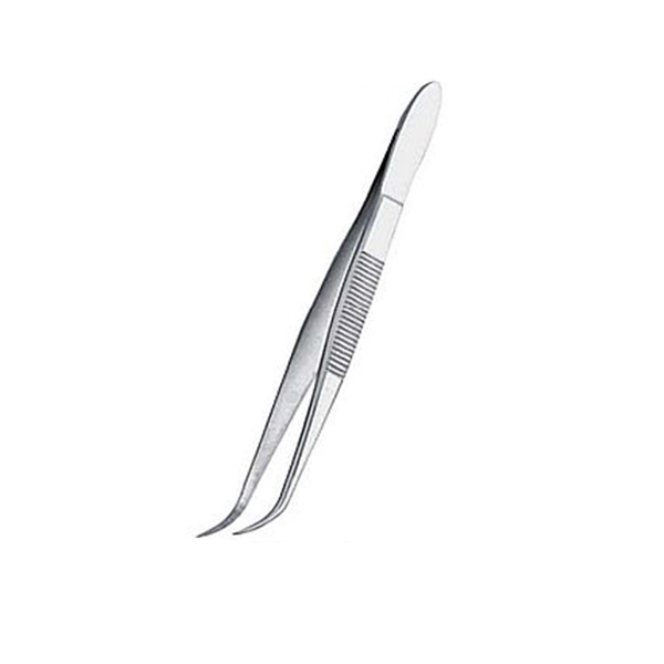 Pinzette gebogen mit schmaler Spitze (125 mm) Dataplot Farben-Frikell WTB