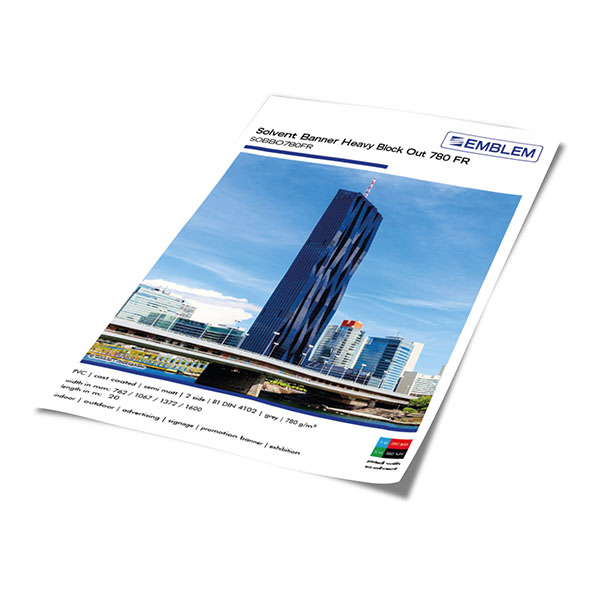 EMBLEM Solvent Banner Heavy Block Out 780 FR Farben-Frikell WTB EMBLEM Solvent Banner Heavy Block Out 780 FR Farben-Frikell WTB