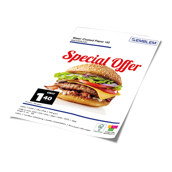 EMBLEM Water Coated Paper 140 Farben-Frikell WTB