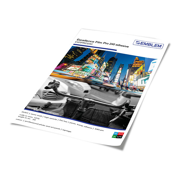 EMBLEM Excellence Film Pro 240 adhesive EXFIPRO240 Farben-Frikell WTB