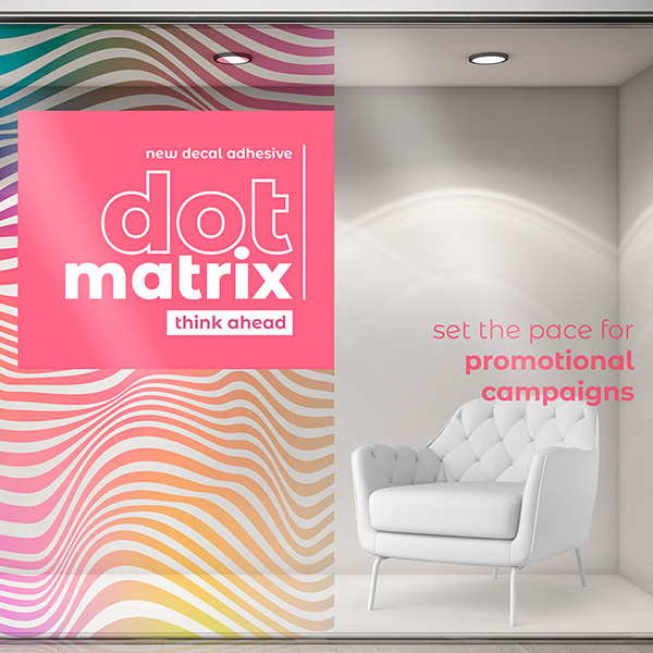 Decal dotmatrix PE