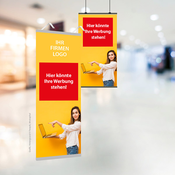 Roll-Up Pop-Up Folien