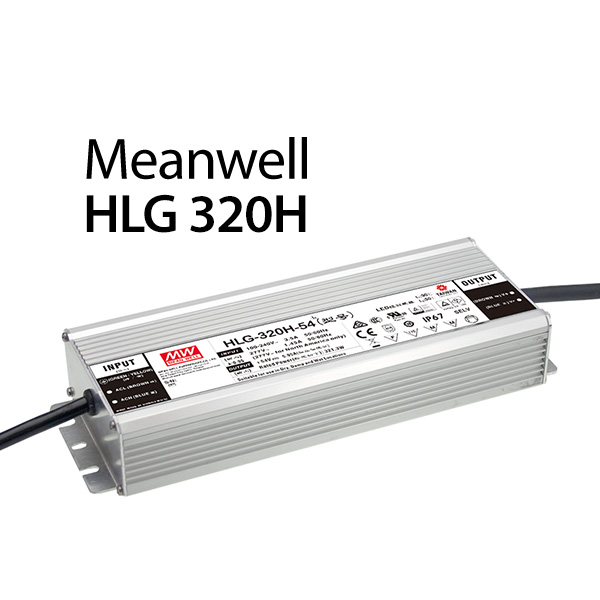 Meanwell HLG-320H-24B Netzteil 320W / 24V / 13,34A dimmbar Meanwell Farben-Frikell WTB