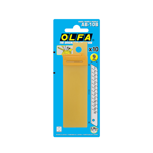 OLFA® Ersatzklinge AB-10 (9 mm) Olfa Farben-Frikell WTB