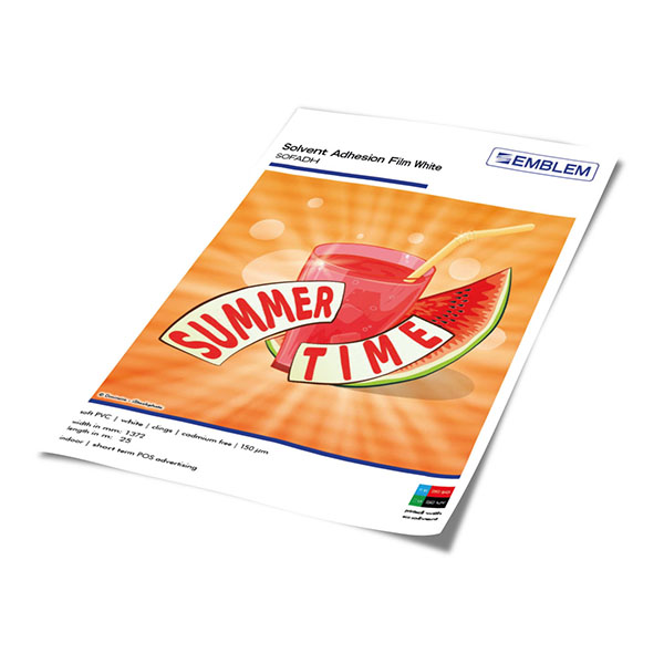 EMBLEM Solvent Adhesion Film White Dataplot Farben-Frikell WTB EMBLEM Solvent Adhesion Film White Dataplot Farben-Frikell WTB