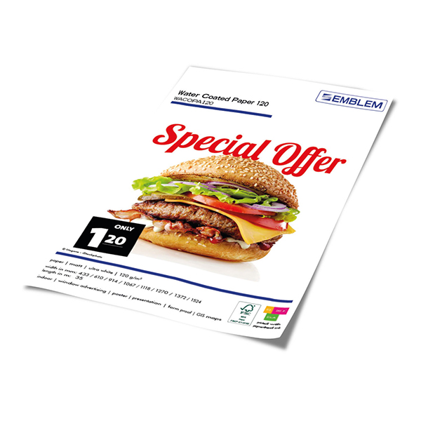 EMBLEM Coated Paper 120 WACOPA120 Farben-Frikell WTB