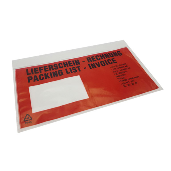 PE-Begleitpapiertasche DL 230 x 120 mm Farben-Frikell WTB PE-Begleitpapiertasche DL 230 x 120 mm Farben-Frikell WTB