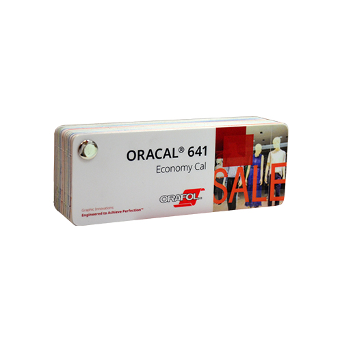 ORACAL 641 Economy Cal Farbfaecher Orafol Farben-Frikell WTB