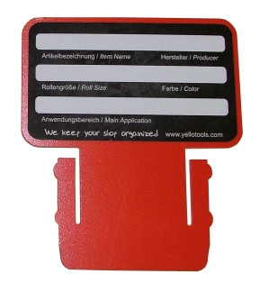 MediaCards (Folienbeschriftungskarten 3 Zoll)