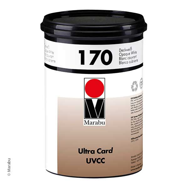 Marabu Ultra Card UVCC, Siebdruckfarbe für Kreditkarten