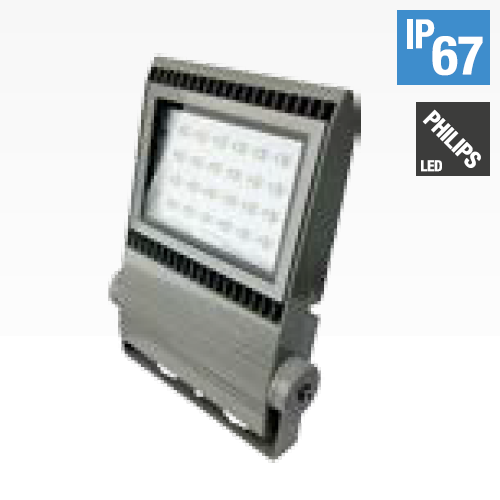 LED-Strahler Nord / 50 W / 60° x 135° / 4800 Lumen
