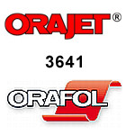 Orajet 3641 - Digitaldruckfolie, weiß, glänzend/matt, 80 µ, bis 4 Jahre