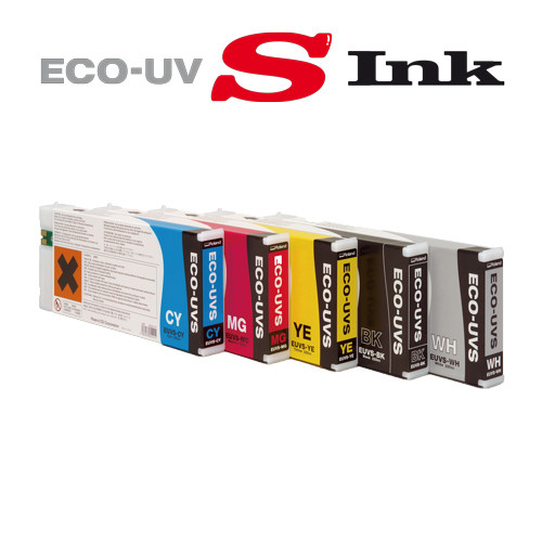 Roland Eco UVS INK - flexibel & bis 220 % dehnbar