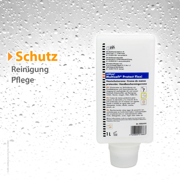 zetClean® Hautschutzcreme Multisoft® Protect Flexi