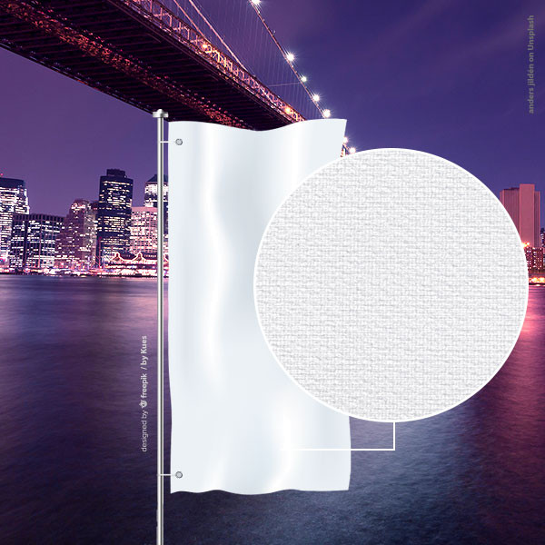 HEYsign Blockout Banner, 760 gr./m² PVC
