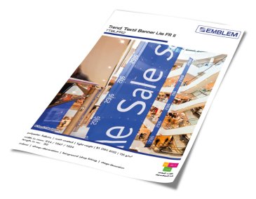 EMBLEM Trend Textil Banner Lite FR II EMBLEM Trend Textil Banner Lite FR II