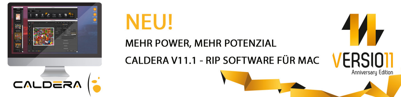 Caldera V11.1 - RIP Software für Mac