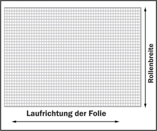 Lichtstreufolie allseitig 1220mm - Smart