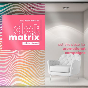 Decal Vinyl R dot matrix PE 100 Decal Vinyl R dot matrix PE 100