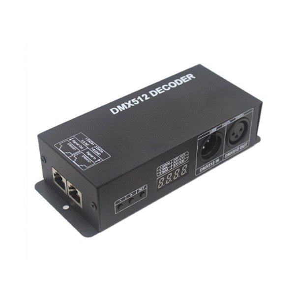 LED DMX 512 Decoder 4CH - 4x6A