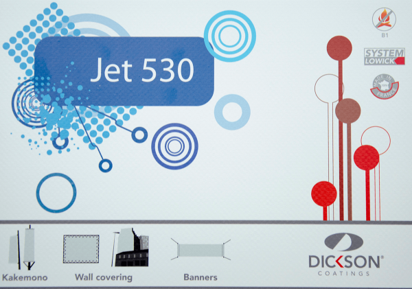 Dickson Frontlit Banner Jet 530 - 550 g/m² - sehr widerstandsfähig