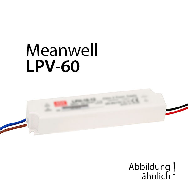 Meanwell LPV-60-12 Netzteil 60W 12V 5A / IP67