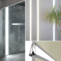 LED Profil P12, Unterputz 8mm LED Profil P12, Unterputz 8mm