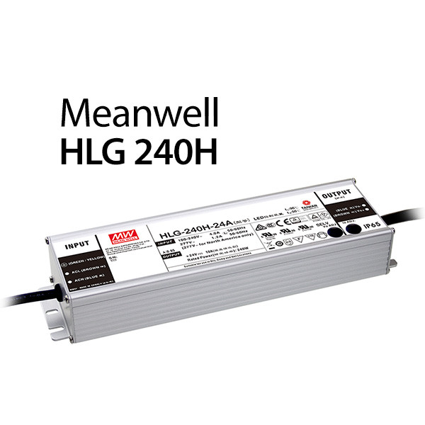 Meanwell HLG-240H-24B Netzteil 240W / 24V / 10A dimmbar