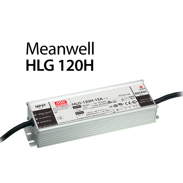 Meanwell HLG-120H-12B Netzteil 120W / 12V / 10A dimmbar