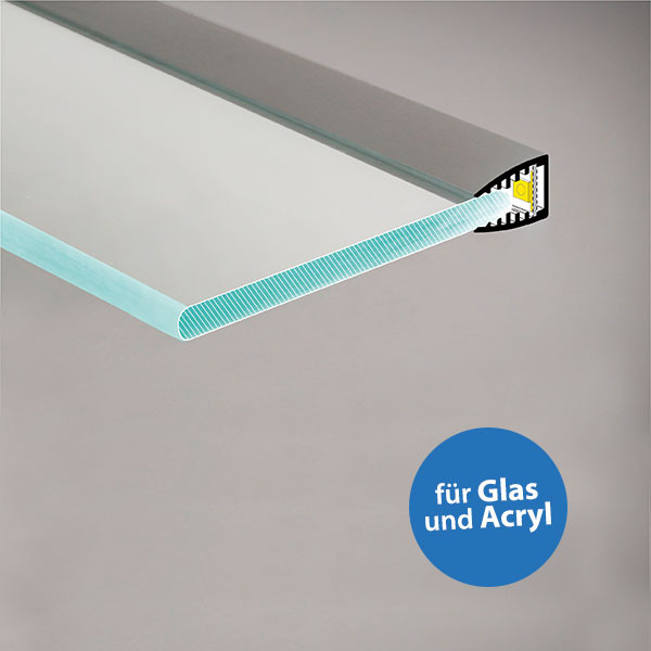 LED Profil P5, Kantenfluter